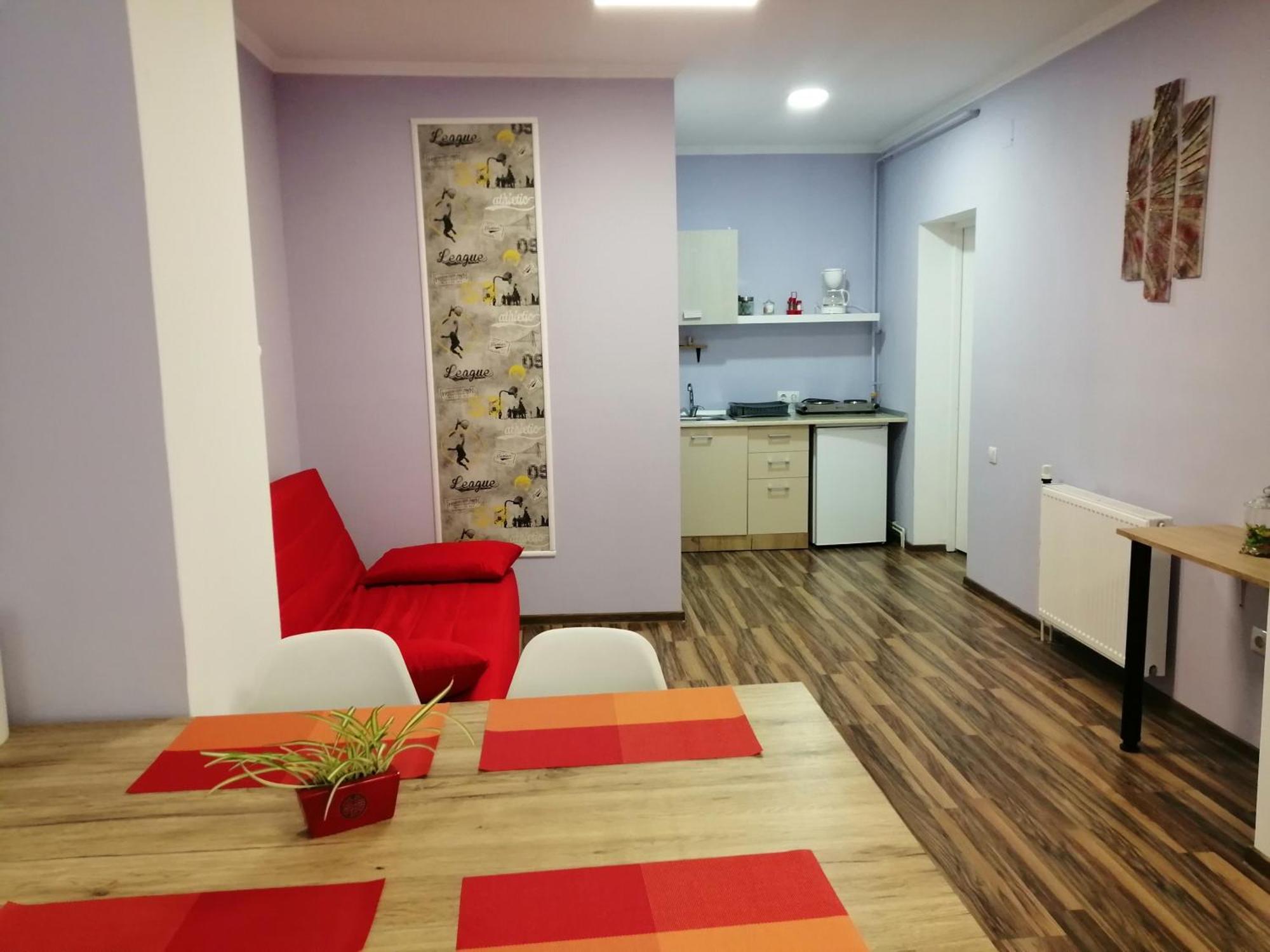Violet House Apartment Turda Bagian luar foto